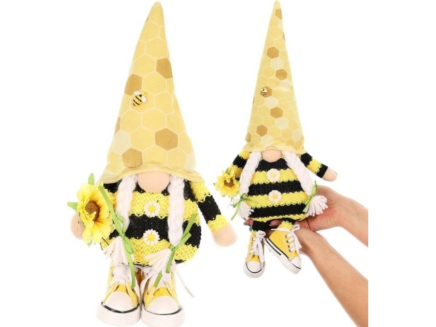 Saska Garden juledekoration GHOST GNOM BABY 25CM IN TRAMPKES FORÅRSDEKORATION