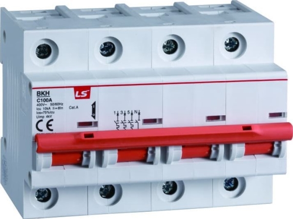 Lsis Leitungsschutzschalter/Überstromschutz 1,5 Modul 3P D 125A 10Ka Bkh 3P D125a 06110352R0