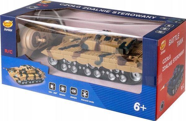 Smily Play Rc-Cirkusvogn/Tank Med Oplader Smilyplay Sp84401 44011