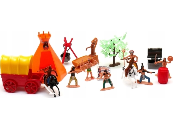 Figur Dromedar Indianer-Set In Folie 1324032 40329