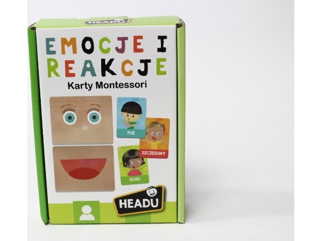 HEADU Montes.PL brætspil/-kort: følelser/reaktioner 1-4, 53160