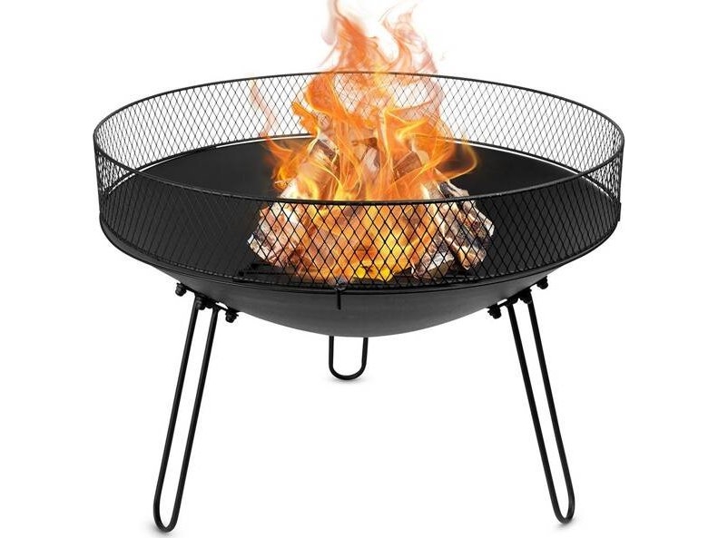 Ambiance trädgårdshärd i metall sort 60 cm | Trädgården - Eldstad - Maträtt | GameStuff