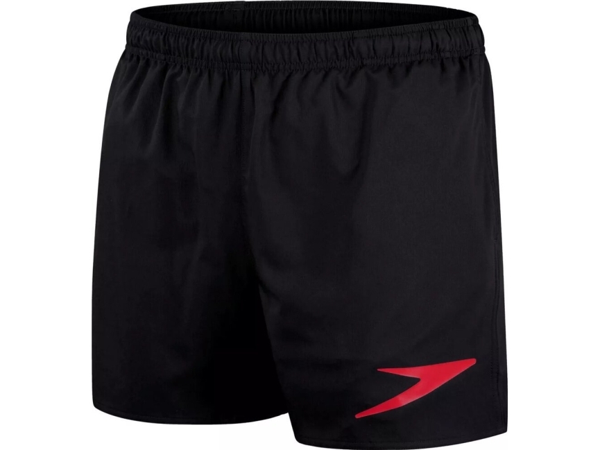 Speedo Herren Speedo Sport Solid 16" Wsht Am Schwarz/Rot Shorts Größe S