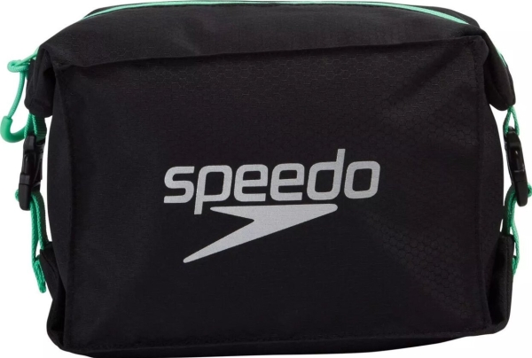 Speedo necessär Speedo POOL SIDE BAG AU black/green glow | Smink - Sminktillbehör - Sminkväskor | GameStuff