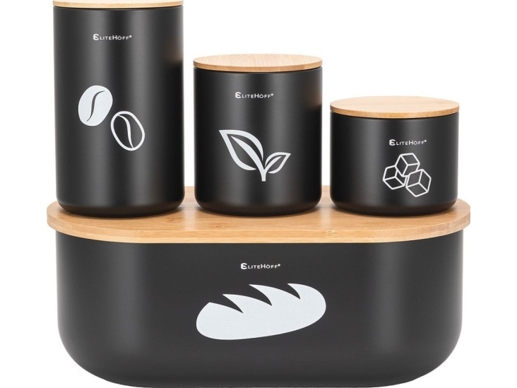 Elitehoff Brödlimpa med lådor E-6060 Lumarko! | Köksutrustning - Förvaring - Brödlåda | GameStuff