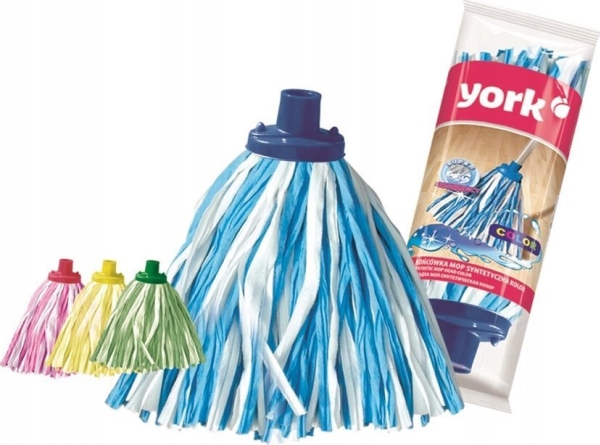 York York - Farbiger Kordel-Mop-Aufsatz Aus Viskose