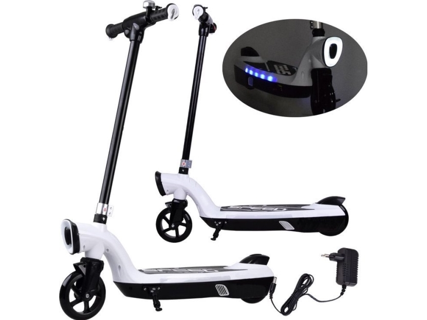 Jokomisiada elektrisk løbehjul med LED-lys SP0737