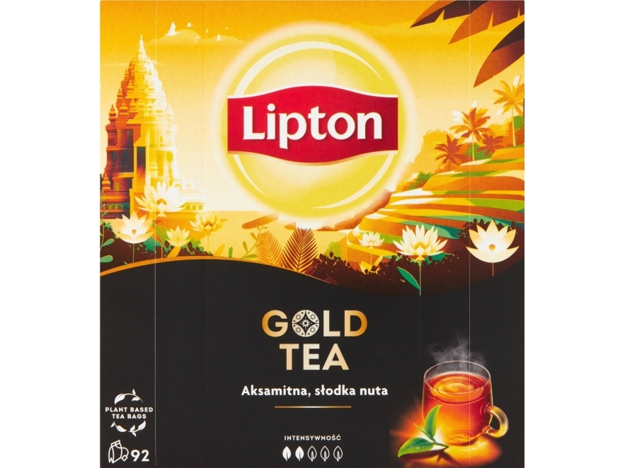 Lipton LIPTON te svart, Gold Tea, 92 poser