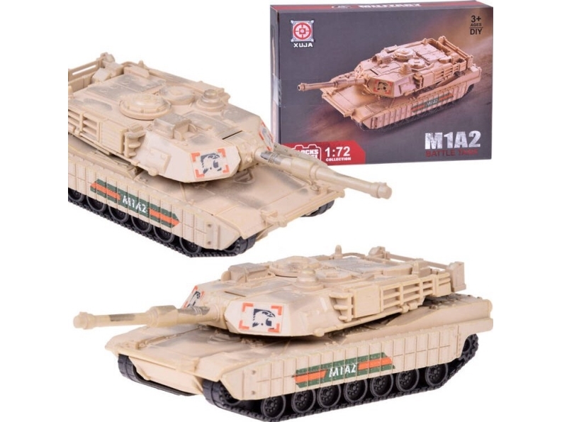 Jokomisiada klossar Abrams M1A2 amerikansk stridsvagn bygg stridsvagn 1:72 ZA5024 | Leksaker - Konstruktions leksaker - Plastik konstruktion | GameStuff