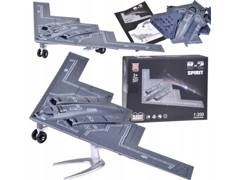 Jokomisiada Byg det legendariske B-2 Spirit-bombefly model Fly 1:200 ZA5025