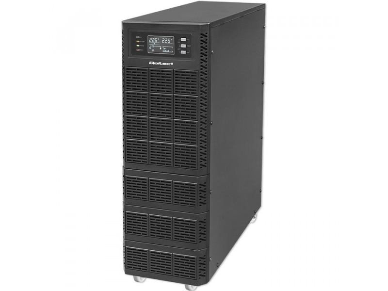 Dysan Qoltec Ups 10Kva | 10000W | Leistungsfaktor 1.0 | Lcd | Epo | Usb | On-Line