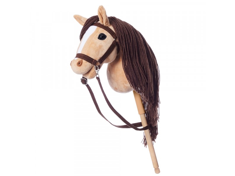 Hobby Horse Hoppihorse A3 Beige Stecken-/Schiebe-Pferd