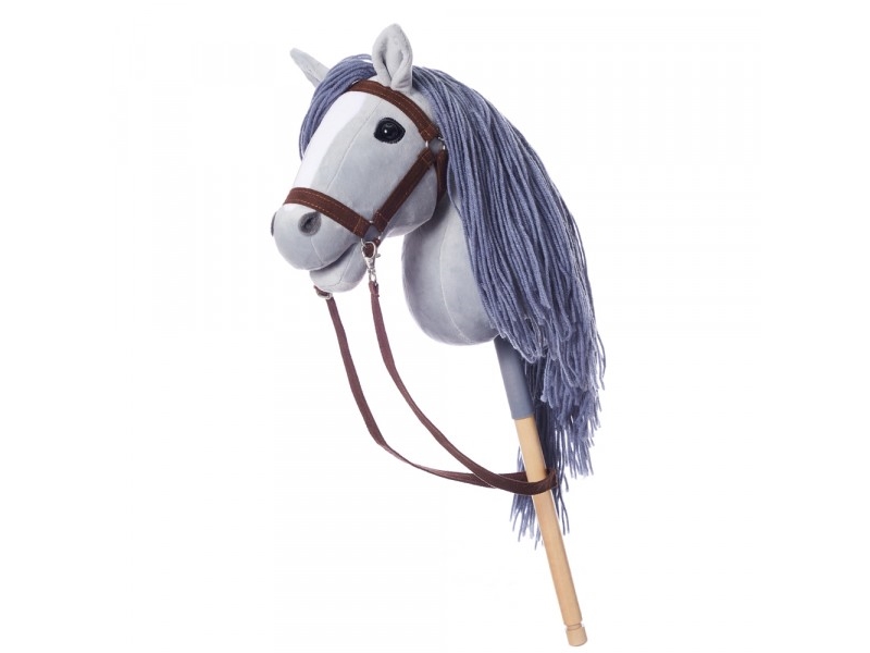 Hoppihorse Steckenpferd A3 Grau