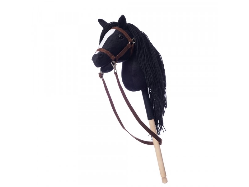 Tootiny Steckenpferd Hoppihorse A4 Schwarz