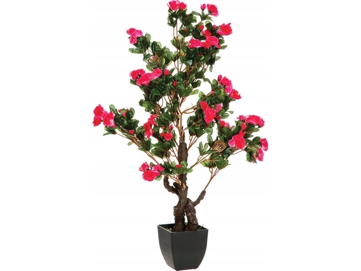Atmosphera Kunstig AZALIA-plante, pink, 81 cm