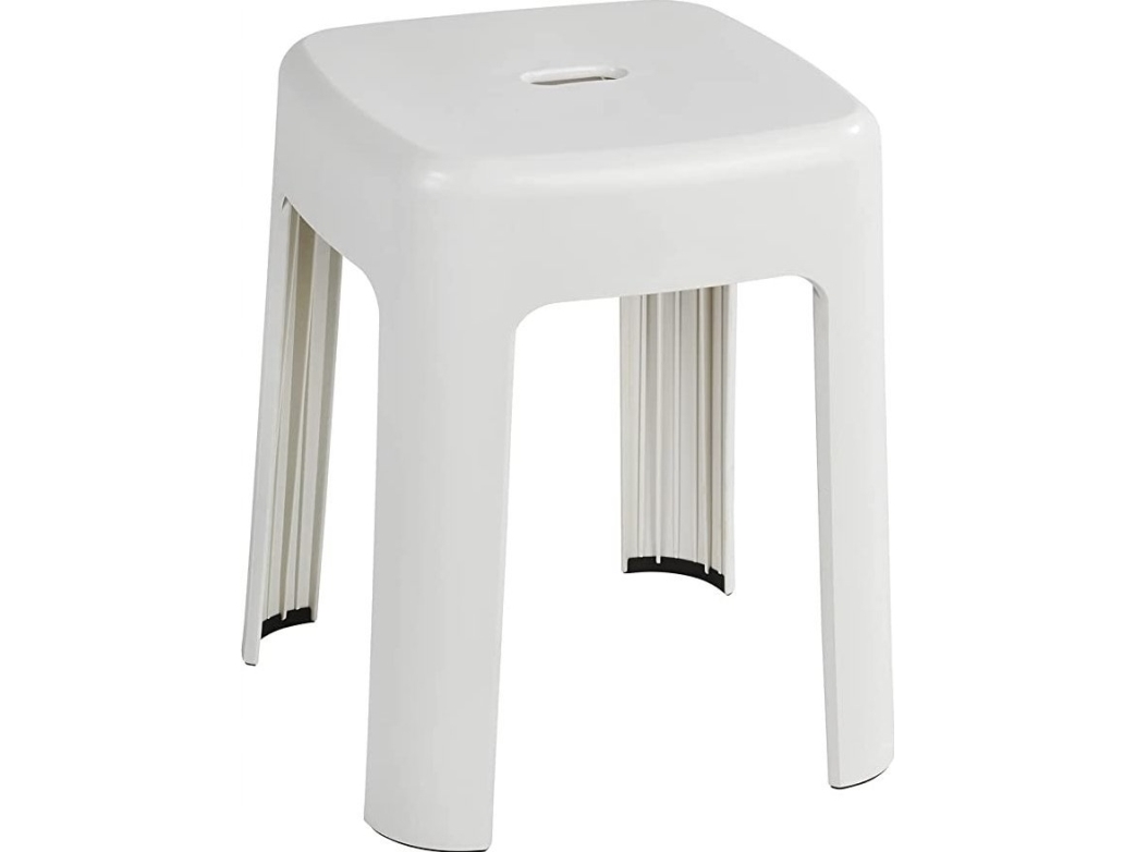 Wenko Bath Stool Alaska, hvid