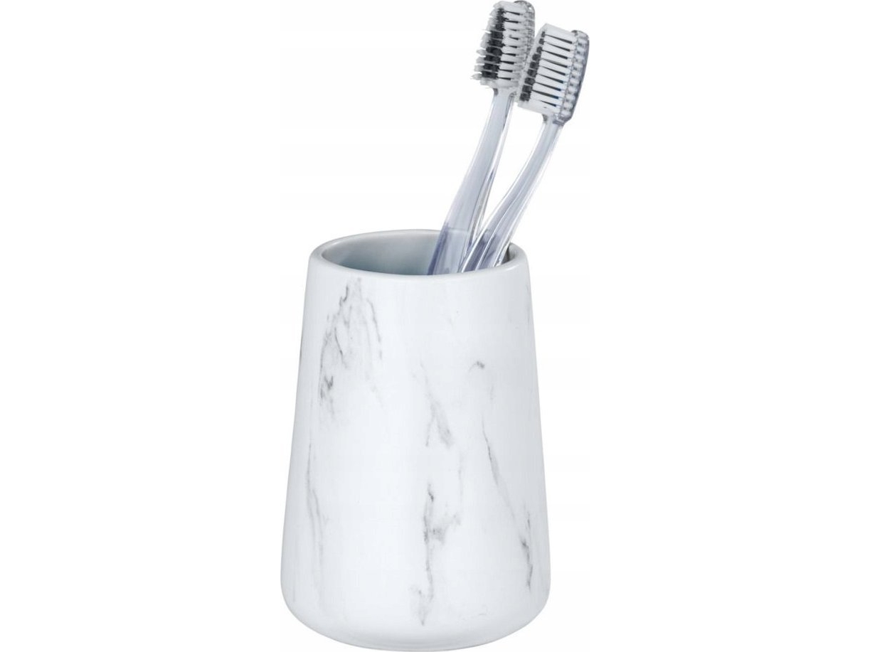 Wenko Tandbørstekop ADRADA, hvid, Wenko