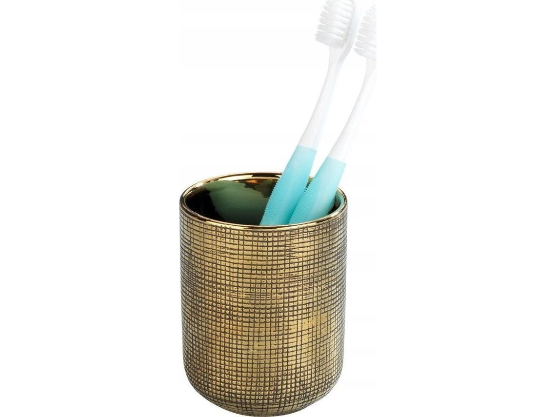 Wenko Tandbørstekop RIVARA, guld, WENKO