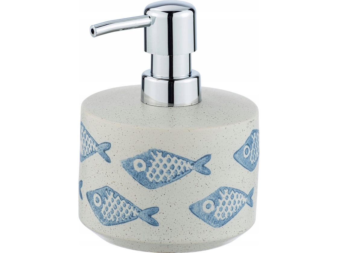 Wenko keramisk sæbedispenser AQUAMARIN, Wenko