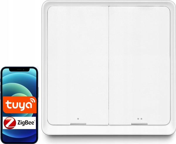 Tst Lg Tuya Nuotolinio Valdymo Pulto Scenos Mygtukas Tuya Sc12 Zigbee 2 Kanalai 6 Scenes