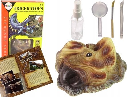 Leantoys Uddannelsessæt Udgravning Dinosaur Triceratops