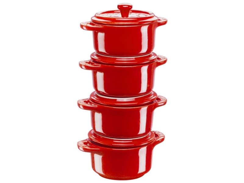 ZWILLING CERAMIQUE, Gryde bradepande, Rund, Keramisk, Keramisk, Rød, 10 cm