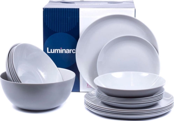 Illallispalvelu 6 hengelle Diwali Granite 19-osainen LUMINARC