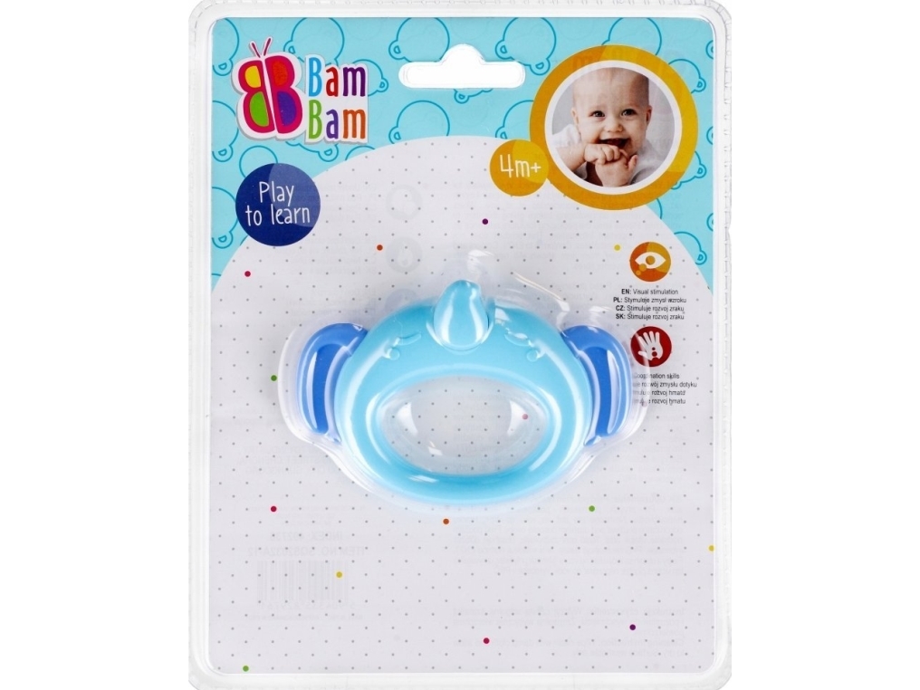 BamBam BAM BAM BAM GRYZAK SLONIK 16X20 B/C 240 | Leksaker - För dom minsta - Tuggleksaker | GameStuff