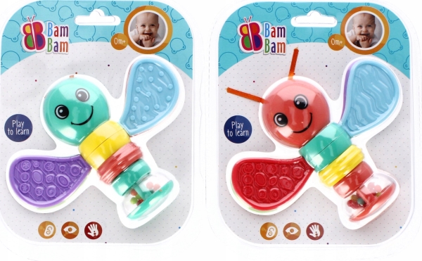 BamBam BAM BAM TINGLE BABY 17X20 MIX3 B/C 192 | Leksaker - För dom minsta - Tuggleksaker | GameStuff