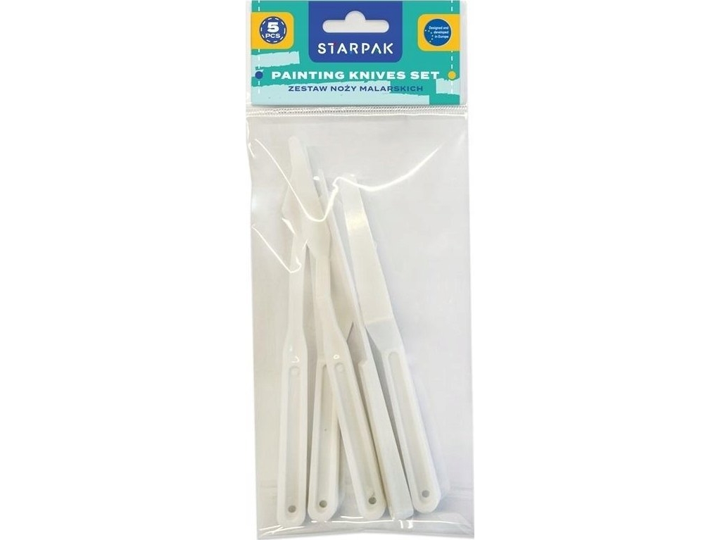 Starpak NOZE MALARSKIE KPL5SZT STK PBH 12/96