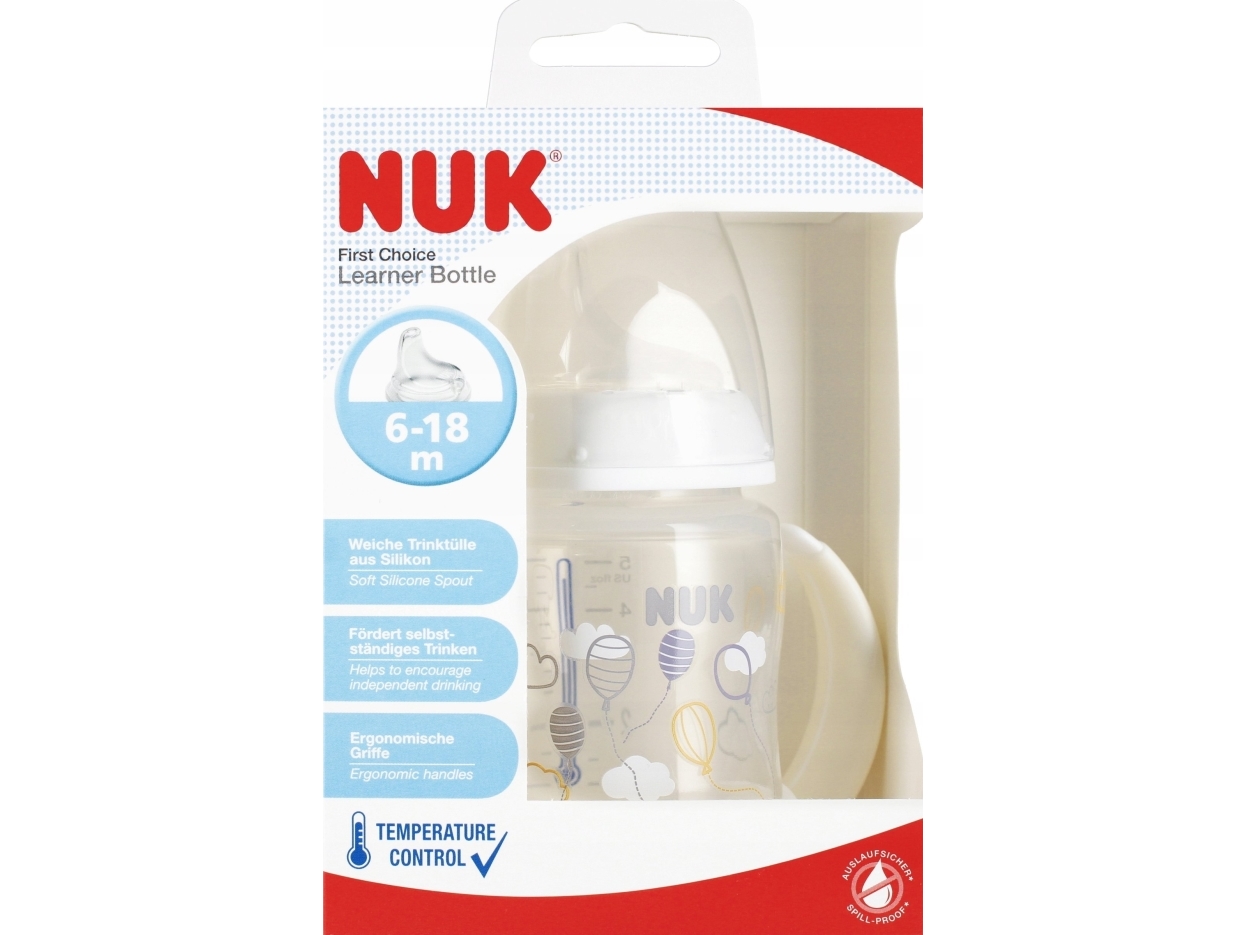 NUK NUK sutteflaske PP 150 ml 6-18FC hvid 10215335 (1/6)