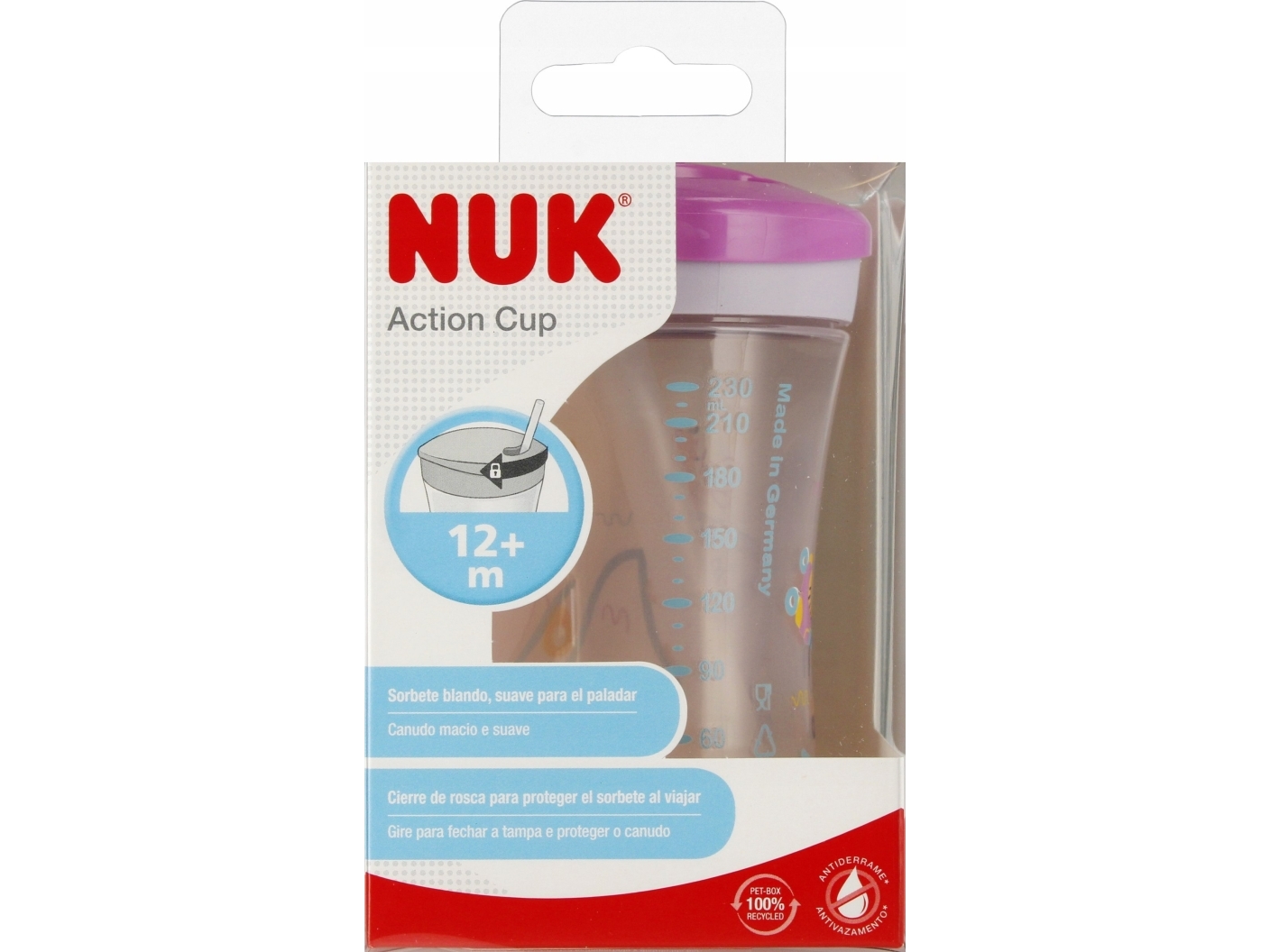 Nuk Nuk Kubek 230Ml Evolut Acti 12M Wire 10751136 1/4