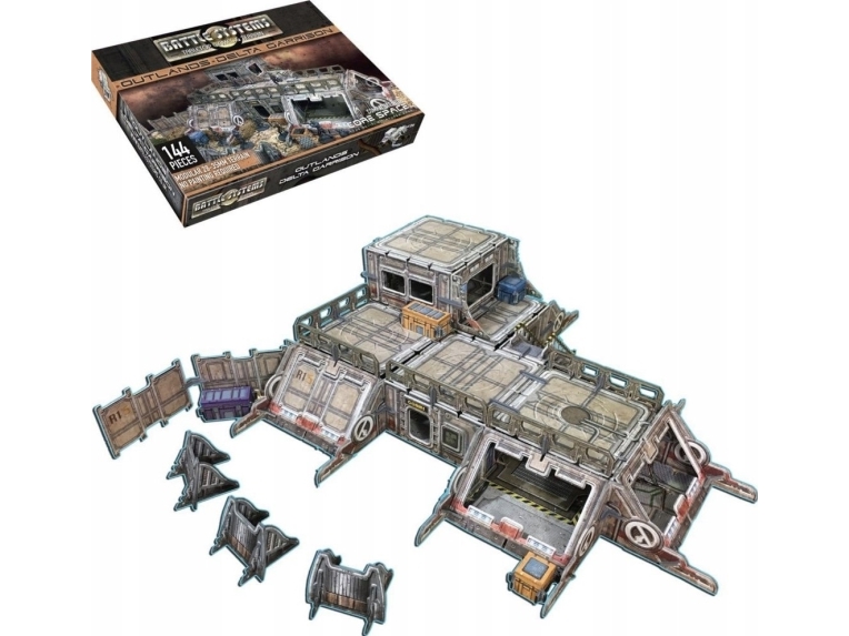 Battle Systems Ltd BattleSystems: Outlands Delta Garrison | Hobby - Modelljärnväg - Markbyggnader | GameStuff