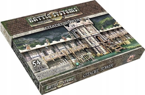 Battle Systems Ltd BattleSystems: Citadel Tower | Hobby - Modellbygge - Metallbyggsats | GameStuff