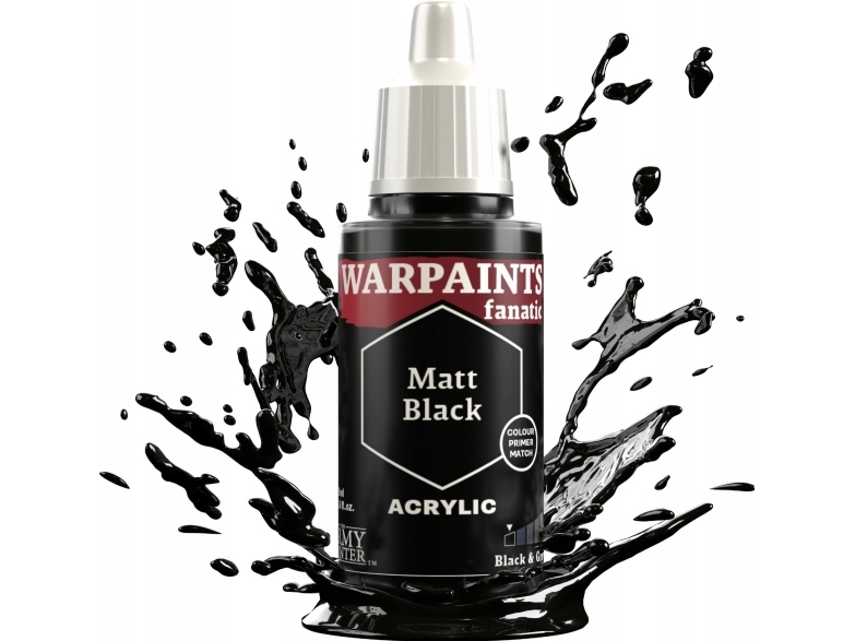 Army Painter Warpaints - Fanatic - Matt Black