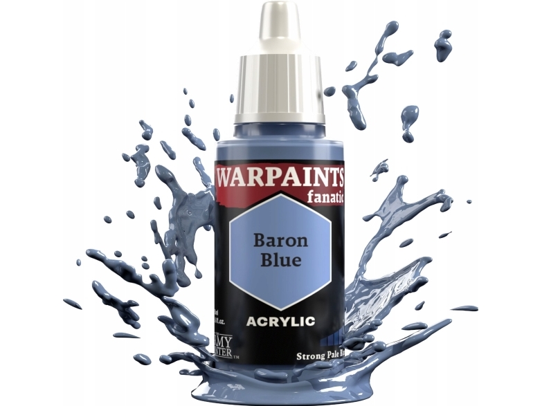 Army Painter Warpaints - Fanatic - Baron Blue | Hobby - Färg vattenbaserad - Game Air | GameStuff