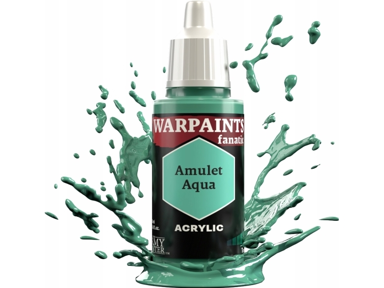 Army Painter Warpaints Fanatic: Amulet Aqua | Hobby - Färg vattenbaserad - Game Air | GameStuff