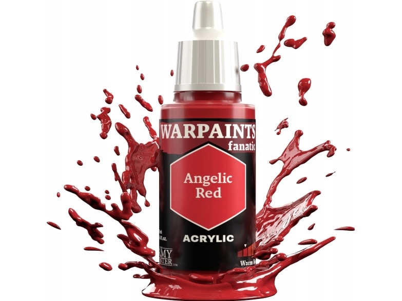 Army Painter Warpaints - Fanatic - Angelic Red | Hobby - Färg vattenbaserad - Modell Färg | GameStuff