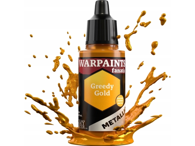 Army Painter The : Warpaints - Fanatic - Metallic - Greedy Gold
