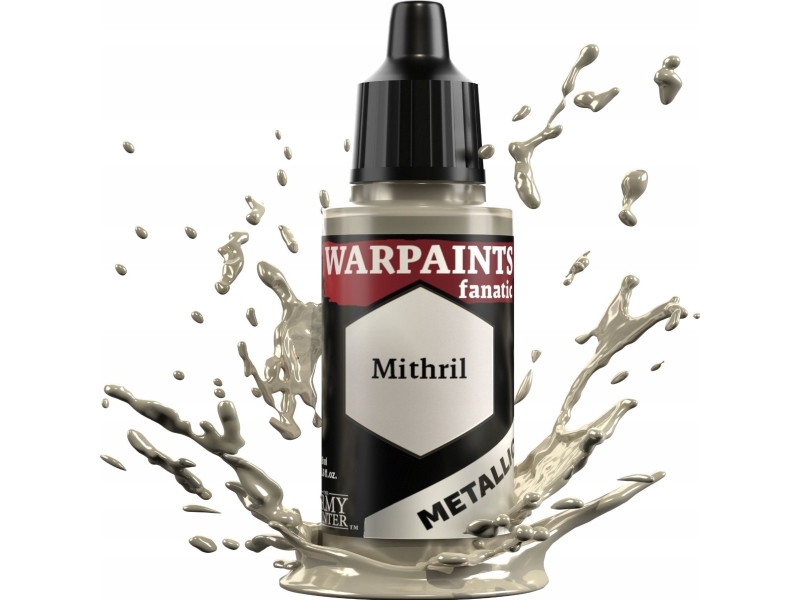 Army Painter The Warpaints - Fanatic - Metallic - Mithril | Hobby - Färg vattenbaserad - Modell Färg | GameStuff