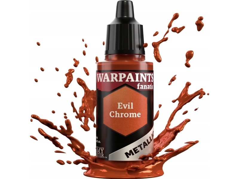 Army Painter The : Warpaints - Fanatic - Metallic - Evil Chrome | Radiostyrd - Tillbehör - Verkstadsutrustning | GameStuff