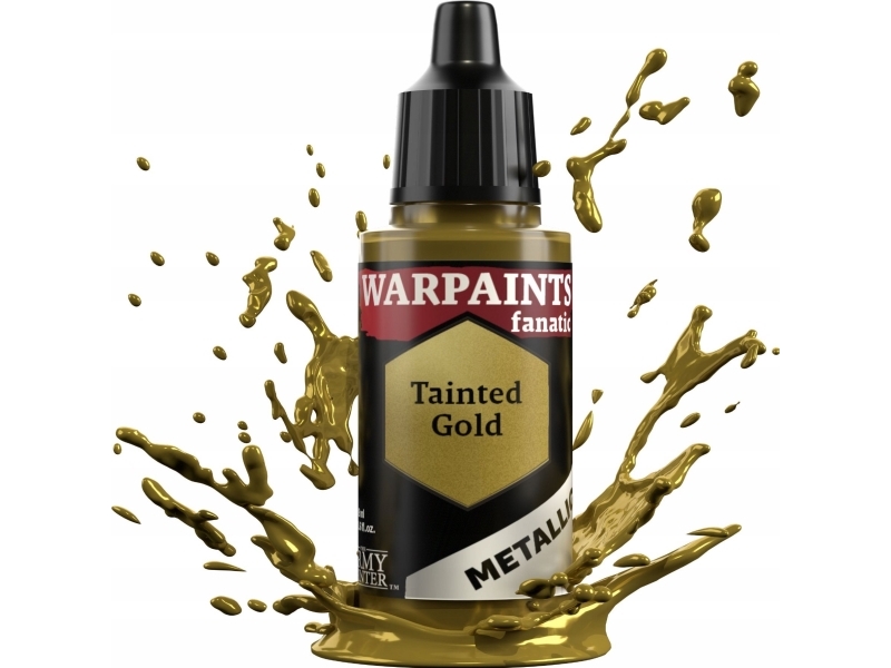 Army Painter Kariuomenės tapytojas nuspalvina fanatinį metalą: suteptą auksą | Radiostyrd - Tillbehör - Verkstadsutrustning | GameStuff