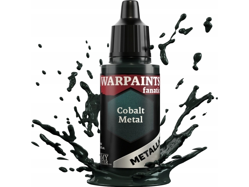 Army Painter The : Warpaints - Fanatic - Metallic - Cobalt Metal