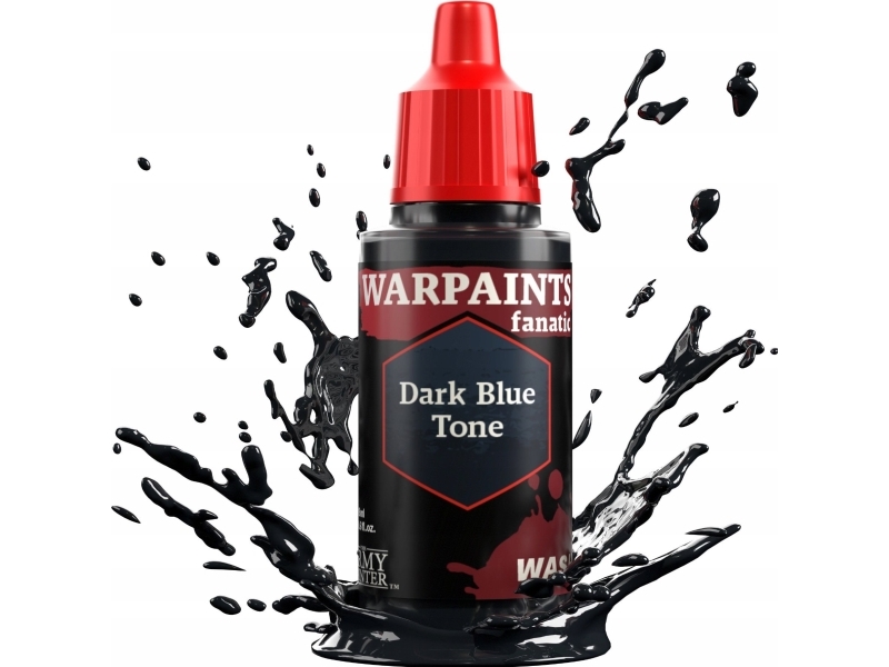 Army Painter The : Warpaints - Fanatic - Wash - Dark Blue Tone | Radiostyrd - Tillbehör - Verkstadsutrustning | GameStuff