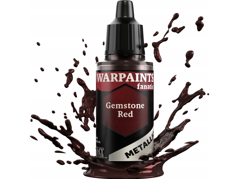 Army Painter The : Warpaints - Fanatic - Metallic - Gemstone Red