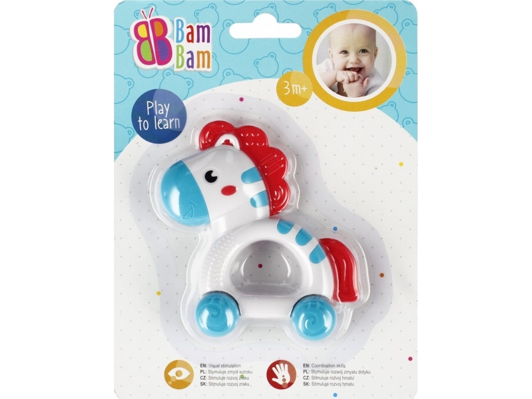 BamBam BAM BAM græzechot zebra 15x20 B/C 36/144