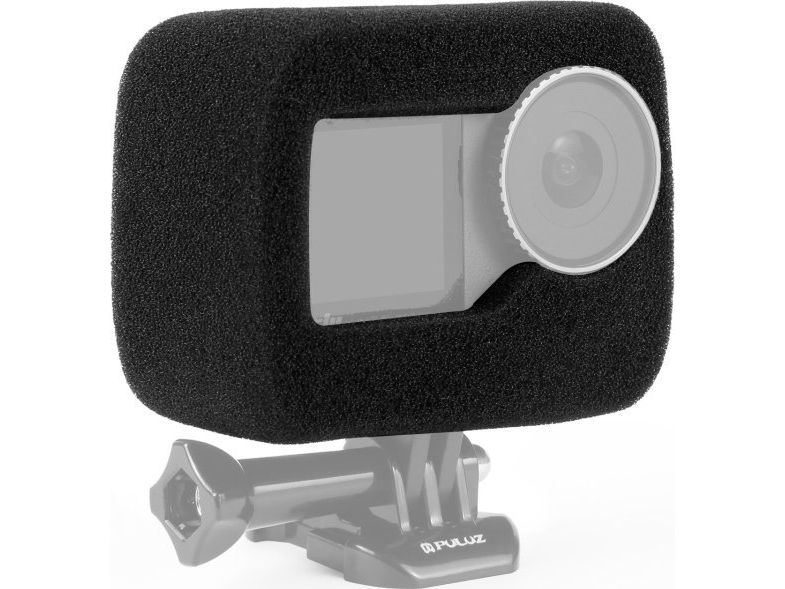 Objektivdæksel Puluz Hood Vindskærm til Dji Osmo Action 4 / Dji Action 3 / Pu987bb