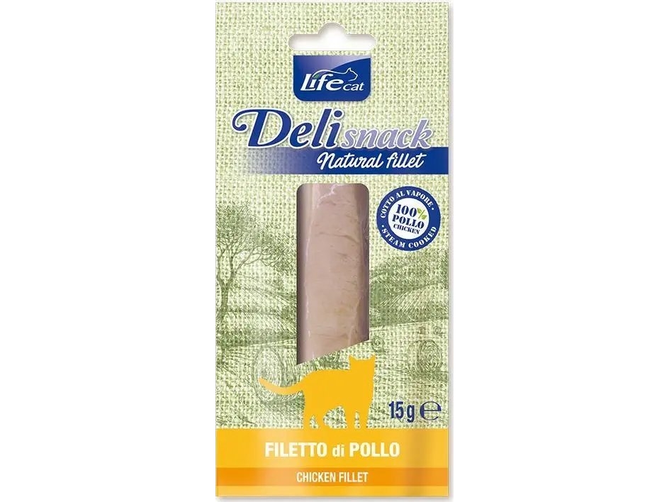 Life Pet Care Life Cat godsaker katt Kycklingfilé 15 g | Sällskapsdjur - Katt - Kattgodis | GameStuff