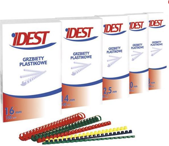 Idest GRAB PLAST 10MM/100SZT RØD