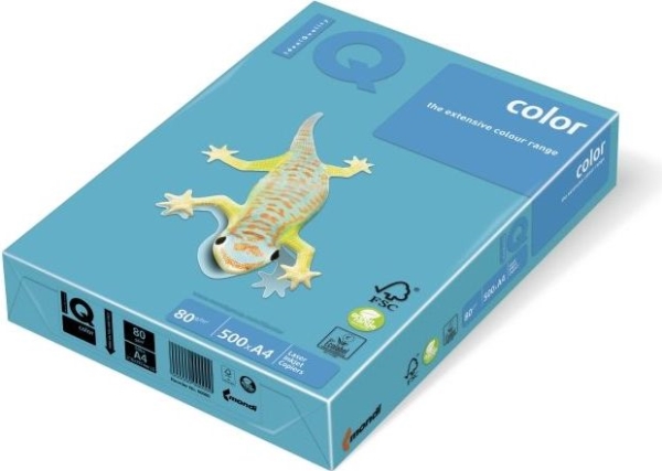 IQ Color kopieringspapper IQ Color A4 80 g marinblå 500 ark | Papper & Emballage - Färgat papper - A4 Färgat papper | GameStuff